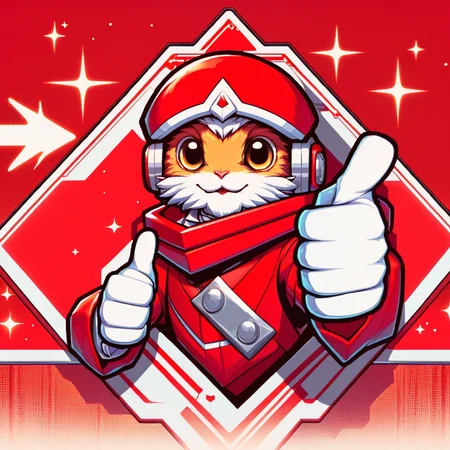DonMSt0pS1gnXL red, tholian, thumbs up <lora:DonMSt0pS1gnXL-000006:0.75>