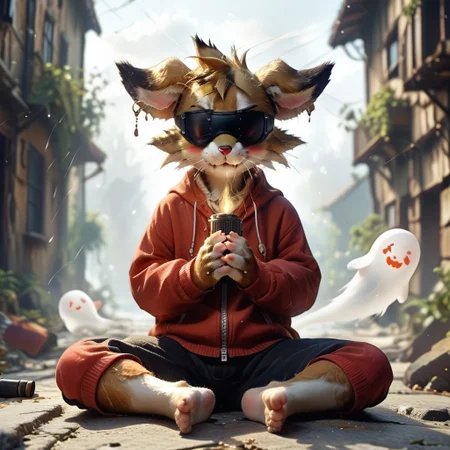 (((Barefoot furry character, full body, cinematic setting, furry male, plantigrade)))
The toll of the warning bell
My boots sink in bullet shells
I have become (((an outlaw)))
Nightmare of the damned
The hangman left the scaffold
I took him out, still blindfold
I made this place (((a ghost town)))
Painted the lanes red
I'll find you
I'll hunt you down
I'll be your final nightmare
I am (((the gunman)))
I bring salvation on this day
Here comes the gunman
You know that (((vengeance))) is my name
BREAK, intricate details, highly detailed, extreme detail, octane render, fine art, best quality, highres, (detailed face:1.5), ((full_body)), UHD, (((perfect hands))), low light, anime