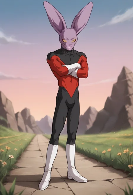 solo, BREAK, , hetero, monsterxgirl
1boy, <lora:Dyspo_DBZ:1> dyspo, long ear, alien, antho furry male, purple skin, red suit, plains, dynamic pose, <lora:Pony_QualityV4.0:1.12> zPDXLxxx, zPDXLrl, zPDXL3