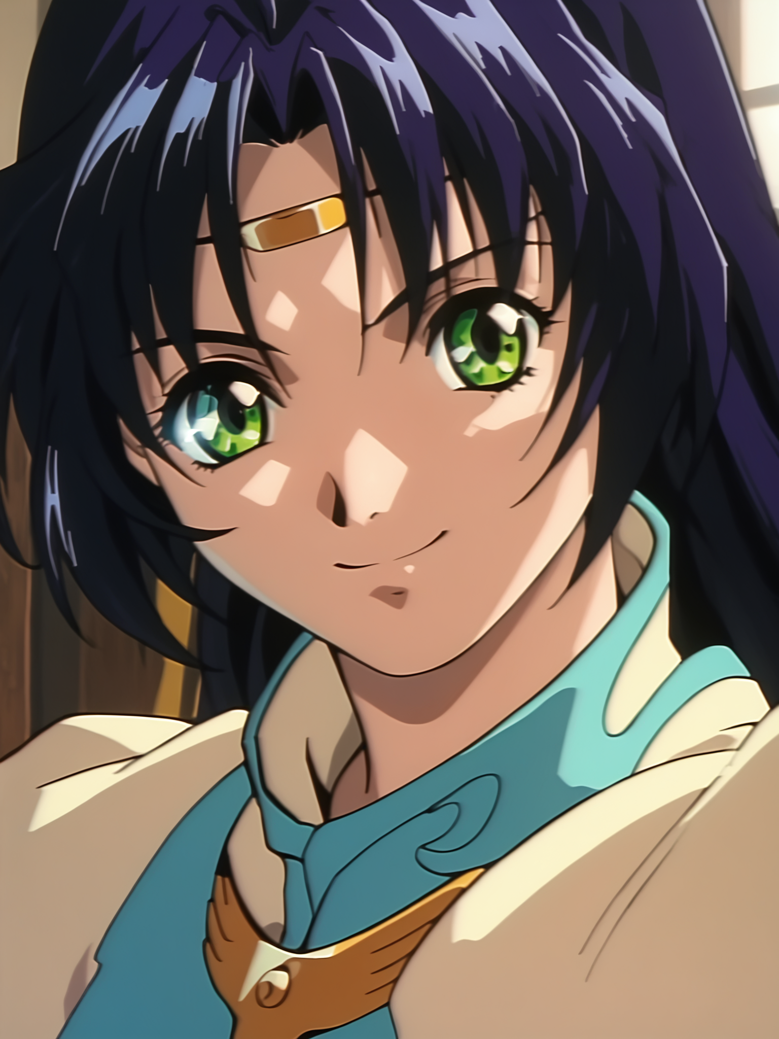 <lora:happy_tentacle-maria-v0.2-000010:1>, ht_maria, circlet, medium breasts , (close-up:0.7), 1girl, (petite:1.2), solo focus, smiling, (looking at viewer:1.1), indoors , , (depth of field:0.8), , <lora:Shed_The_Skin's StS_age_slider_v1_initial_release:-1>, score_9, score_8_up, score_7_up, score_6_up, score_5_up, score_4_up,