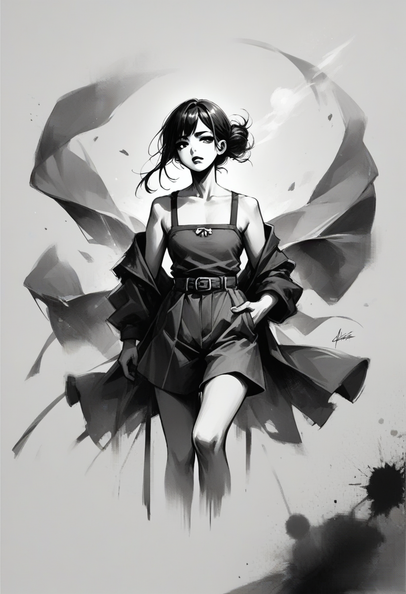 score_9, score_8_up, score_7_up, source_anime, <lora:monochromemuse:1>, monochromemuse, monochrome,