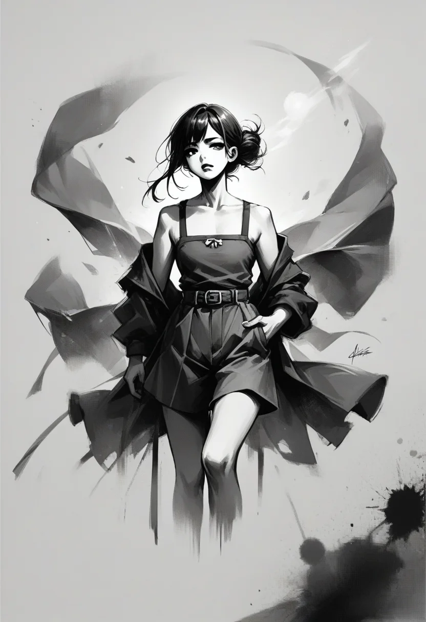 score_9, score_8_up, score_7_up, source_anime, <lora:monochromemuse:1>, monochromemuse, monochrome,