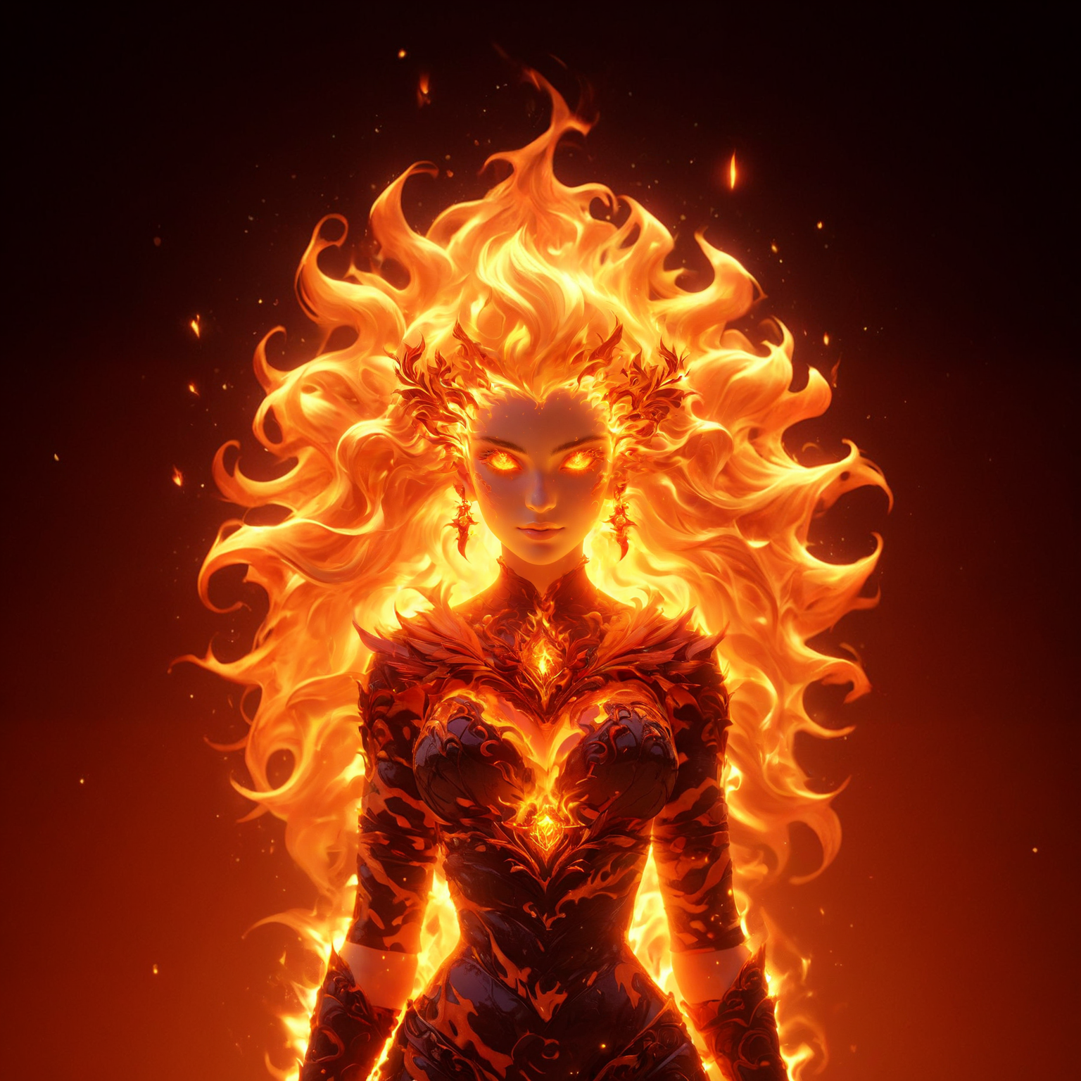 fire emblem on girl's breast, infernal, detailed, firemode, intricate details, vivid, burning, fire patterns, (fiery aura:1.2), high contrast, smug, hair made of flame,
, <lora:add-detail-xl:2.0> lora:quality1:0.8>,,<lora:fire_xl:1.0> <lora:Fiery_aura_XL_-_Burning_passion:0.9>, rational, radiant light, winning grand prime, background composed color, expansive magic atmosphere, sublime glossy, extremely coherent, beautiful, symmetry, polished, very creative, enchanted,  mystical, complex artistic, glow effects, godrays, Hand drawn, render, 8k, octane render, cinema 4d, blender, dark, atmospheric 4k ultra detailed, cinematic, Sharp focus, big depth of field, Masterpiece, colors, 3d octane render, 4k, concept art, trending on artstation, hyperrealistic, Vivid colors, extremely detailed CG unity 8k wallpaper, trending on CGSociety, Intricate, High Detail, dramatic