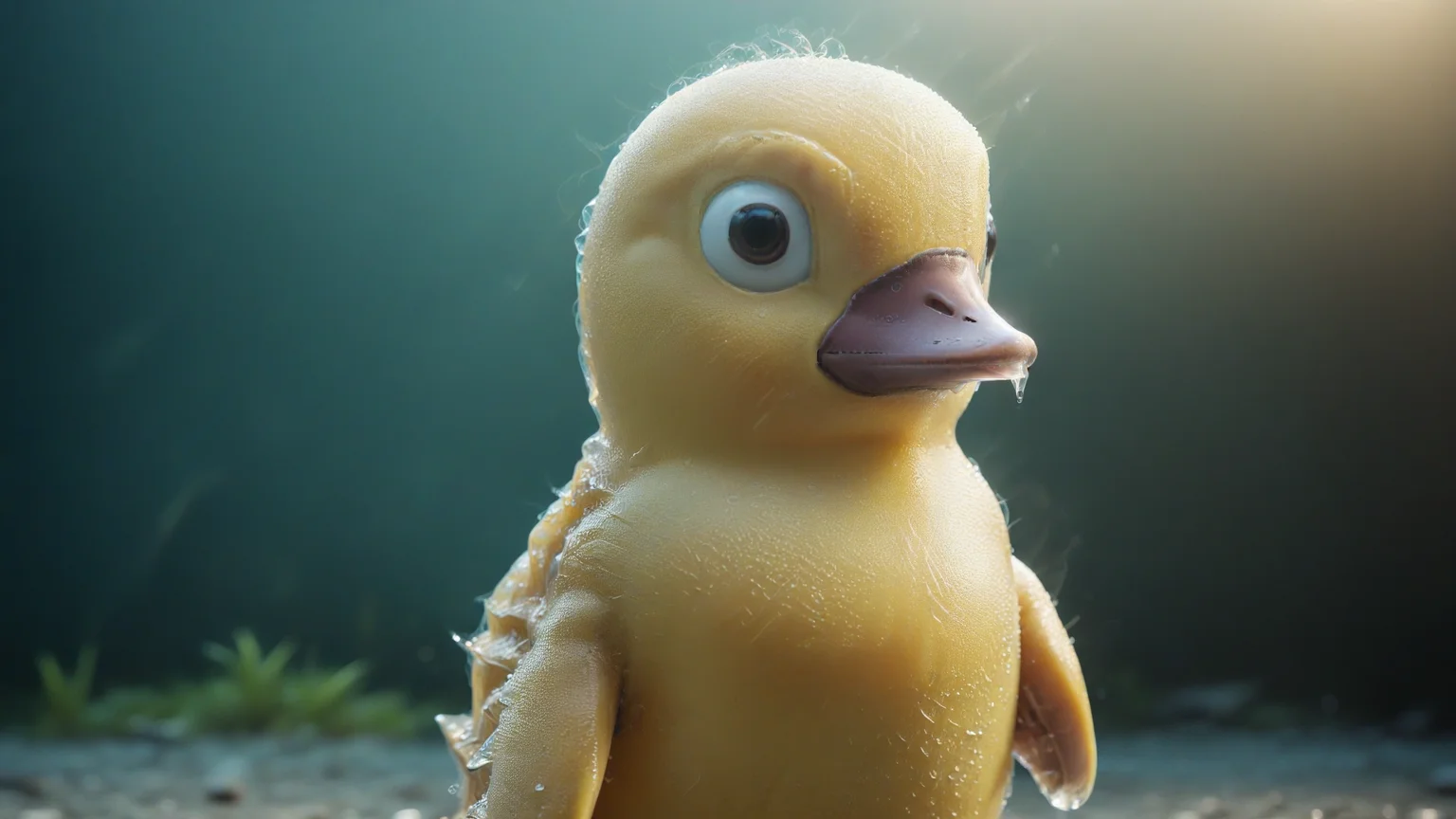cinematic film still (single:1.6) (realistic:1.1) (psyduck, Pokemon:1.5) <lora:great_lighting:1> <lora:Ice:1.2> . shallow depth of field, vignette, highly detailed, high budget, bokeh, cinemascope, moody, epic, gorgeous, film grain, grainy <lora:DetailMaximizer:1> <lora:DrippingCheeseStyle:0.1>