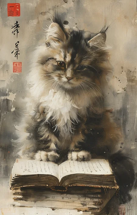 masterpiece,best quality,<lora:tbh171-sdxl:0.9>,illustration,Fu Baoshi,