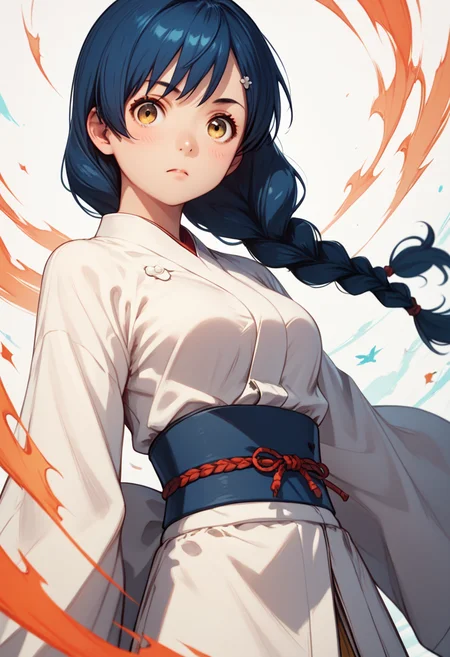 (tadokoro megumi),
score_9, score_8_up, score_7_up,masterpiece, best quality, ultra detailed,
A picture of a girl, dynamic pose, dynamic angle, the girl is wearing a cook uniform,
A Japanese 1girl has blue hair which was bound into twin braids, yellow eyes and brown pupils, round face, (tender and slender:1.21) body with medium breasts, <lora:TadokoroMegumi_Pony_r1:1>