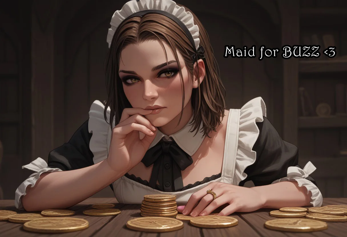 score_9, score_8_up, score_7_up, score_6_up, uncensored, Expressiveh, instant loss, pov coin purse,
lydia from TES v Skyrim, in maid clothing, makeup, athletic.
1girl, coins on hand