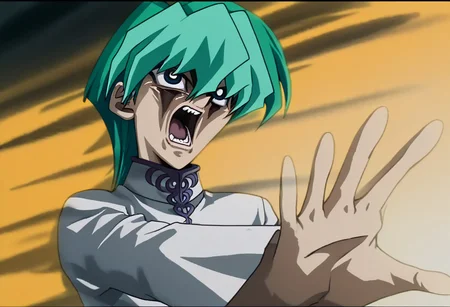 score_9, score_8_up, score_7_up, score_6_up, score_5_up, score_4_up, source_anime, solo, 1girl, 
kaibanodef, open mouth, upper body, teeth, screaming, parody,, Noah, Yu-gi-oh, Green hair, Blue eyes, Short hair, 
masterpiece, best quality, very aesthetic, absurdres,