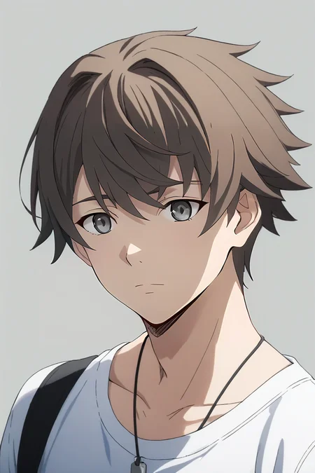 score_9, score_8_up, score_7_up, source_anime, intricate details, semi-realistic, , upper body, , 1boy, solo, male focus, <lora:kanata_synduality_noir_pony:0.88>, kanata_synduality_noir, brown hair, grey eyes, , summer, , <lora:sdxl_lightning_8step_lora:1>