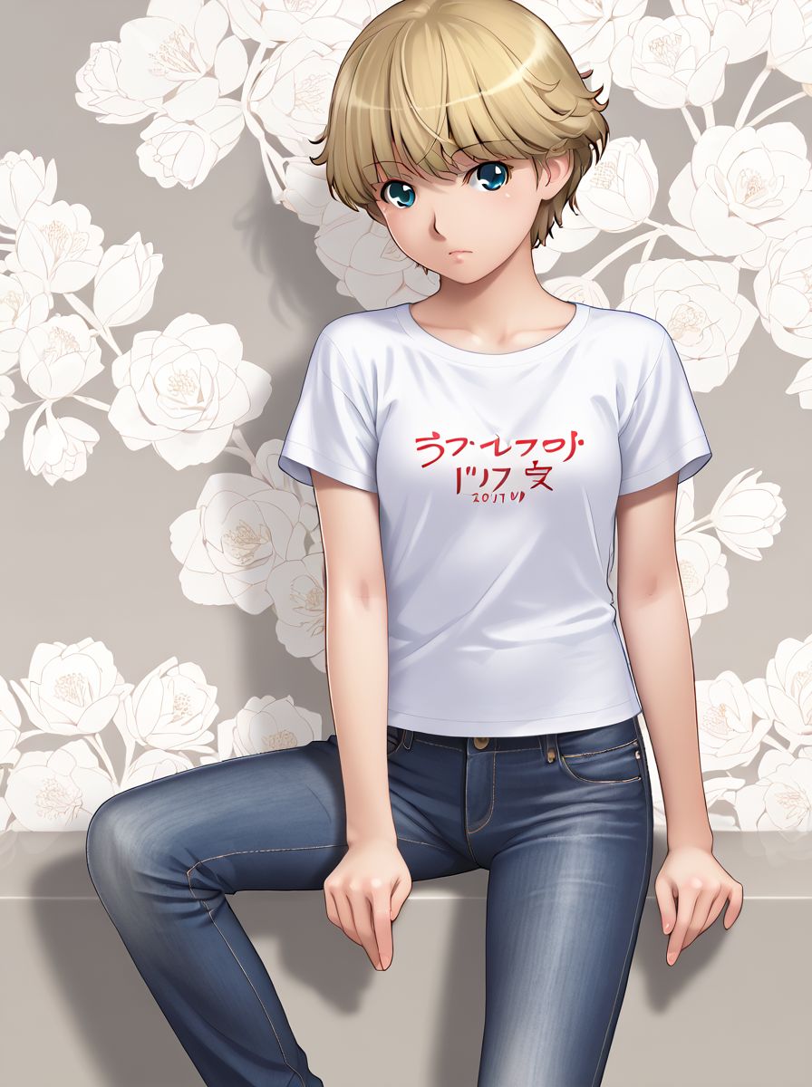 detailed background, shiny skin, posing, rating safe, 
<lora:otomef.pony:1.0>,
otomef, tachiana, 
casual fashion, 
shirts, jeans,