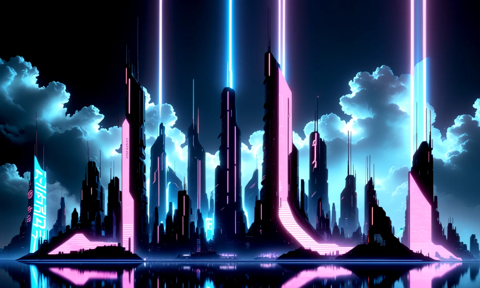 score_9, score_8_up, score_7_up,
<lora:Cyberpunk_Architecture_(Architecture)_(SDXL)_(AD):1> Cyberpunk Architecture, monumental architecture, architecture, city, cityscape, scenery, building, skyscraper, future, scifi, science fiction, cyberpunk, city skyline,
8K, In'ei, chiaroscuro, rim lighting, perfect depth of field shot, beautiful, sharp focus, crisp details, subsurface scattering and reflections,
photographic anime clouds, photographic realism, science fiction masterpiece, holograms, holographic advertisements, neon lights,
BREAK zPDXL, zPDXLxxx, <lora:sdxl_lightning_8step_lora:0.4> <lora:detailed_notrigger:0.5>
