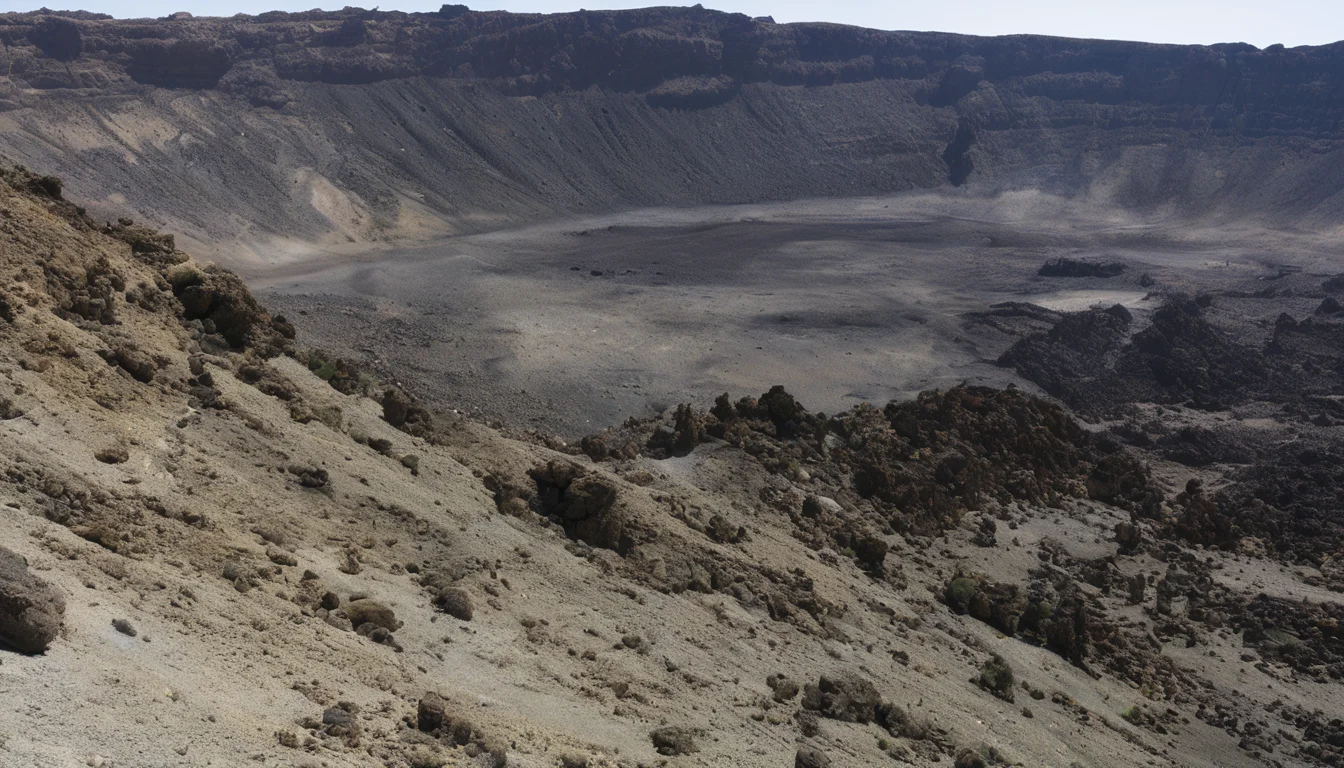 Volcanic Desert, no humans, scenery, outdoors, landscape, nature, traditional media, <lora:Volcanic Desert:1>,, masterpiece, best quality,