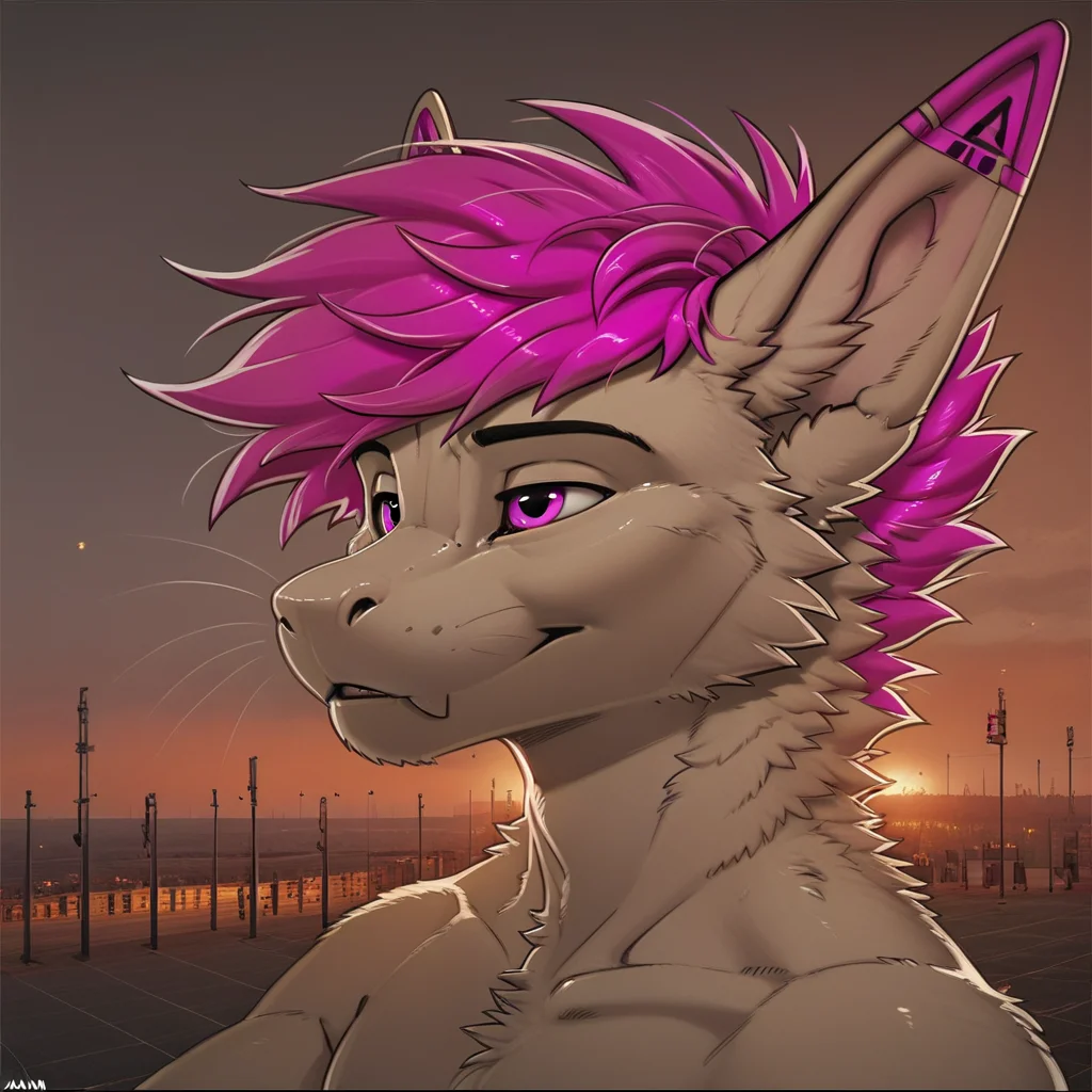 _9, score_8_up, score_7_up, score_6_up, score_5_up, score_4_up, <lora:ZaushAdam_Wan_for_PonyXL:1>, zaush, 1boy, best quality, highly detailed, intricate details, extremely detailed, smooth lines, zaush style art, solo, solo focus, 1furry, 1boy, smaller body, (Sky), ((white, pink)), four toes, anthropomorphic, tail, (anthro)), ((fluffy dragon)), (pink eyes), Perfect paws, 1boy, paws, detailed face, solo, puppy, small body