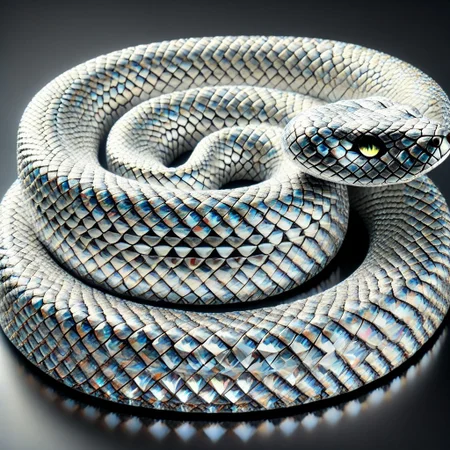 (photorealistic), snake made of diamonds, iridescent, score_9