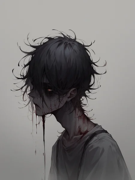 score_9, score_8_up, score_7_up, score_6_up, unw3ll <lora:UNW3LLXLP:1> dark, gloomy, eerie, simple background,