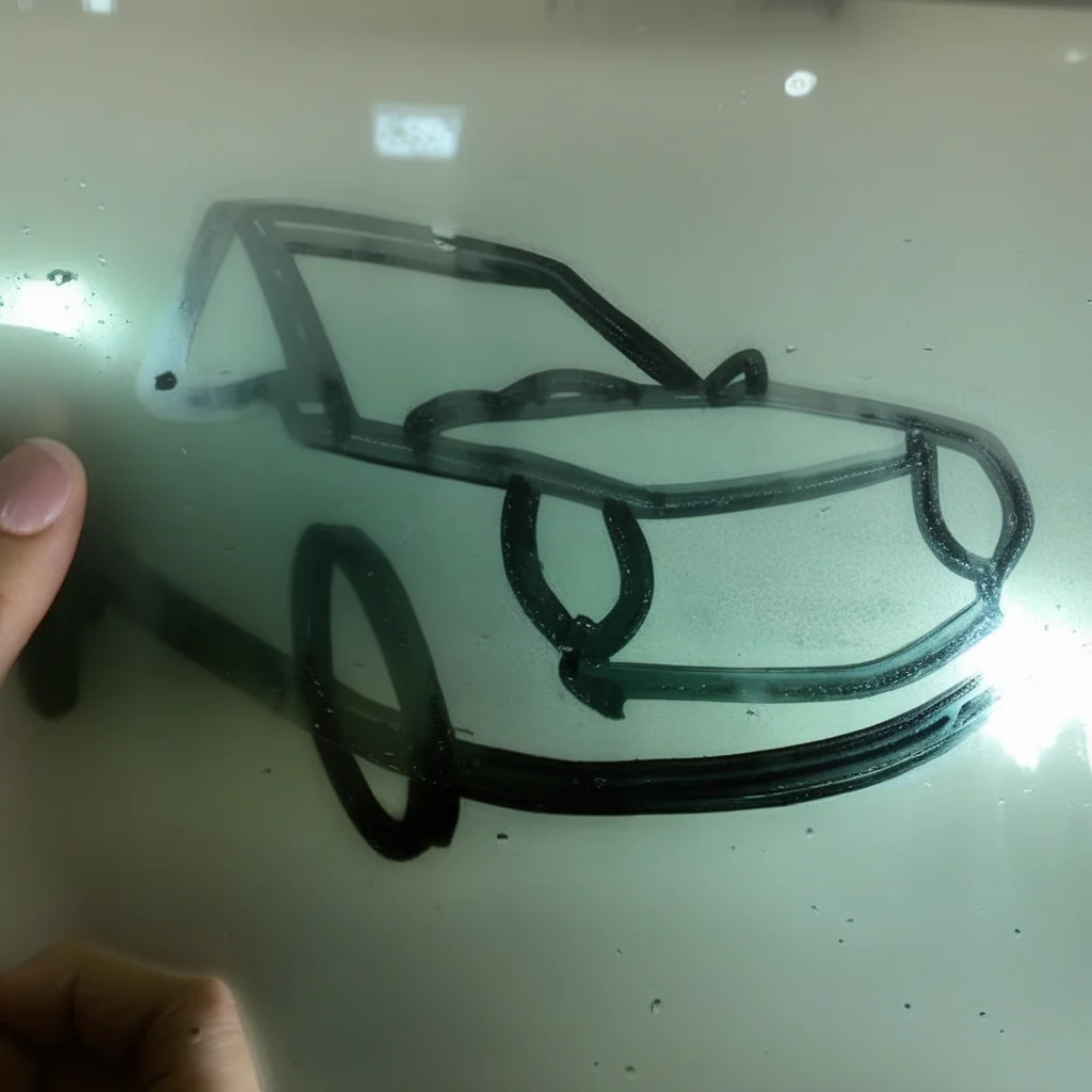 finart car glass drawing<lora:finart:1>