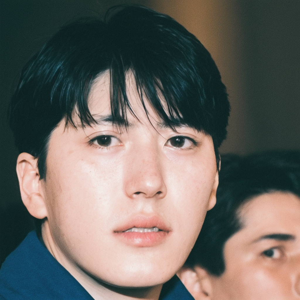 photograph of Roy Mustang watching a concert, Zenit 35mm