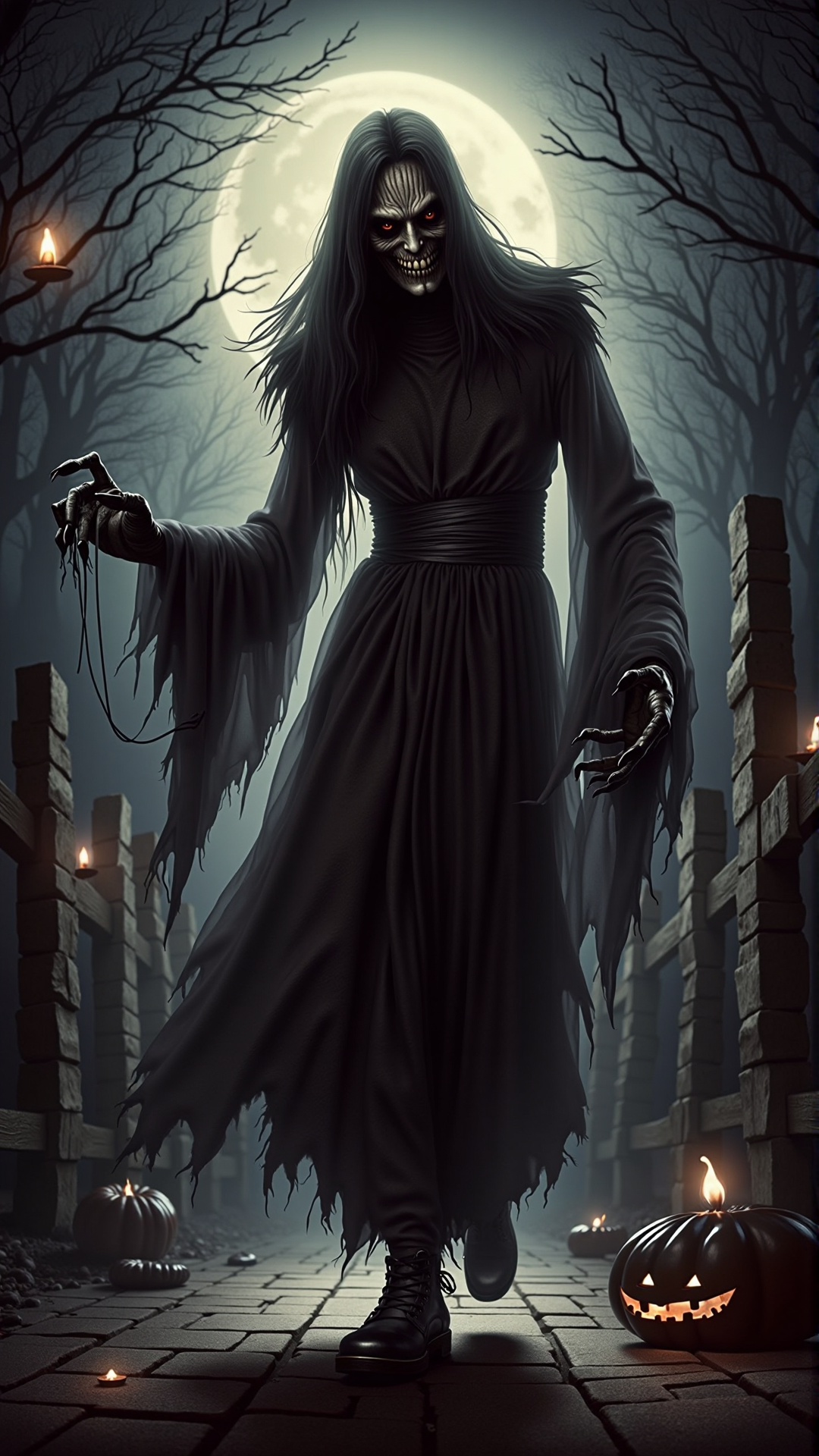 A realistic photo of a halloween __*/randomprompt2___<lora:DarkmosphericFlux:0.65>