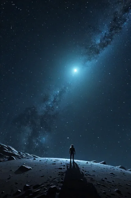 outer space, endless distance, lone, unfathomable, novuschroma23 style, detailed, perfect composition, crisp shadows, <lora:- SDXL - vanta-black_contrast_V3.0:0.6>, <lora:CBS_novuschroma23 style:0.6>