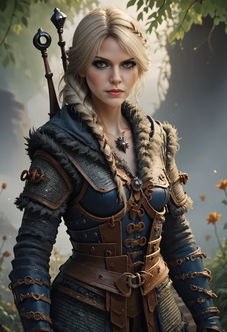 score_9, score_8_up, score_7_up, source_anime, , solo, 1 girl, <lora:ciriWitcher4Pony:1>,cw4, armor, cowboy shot