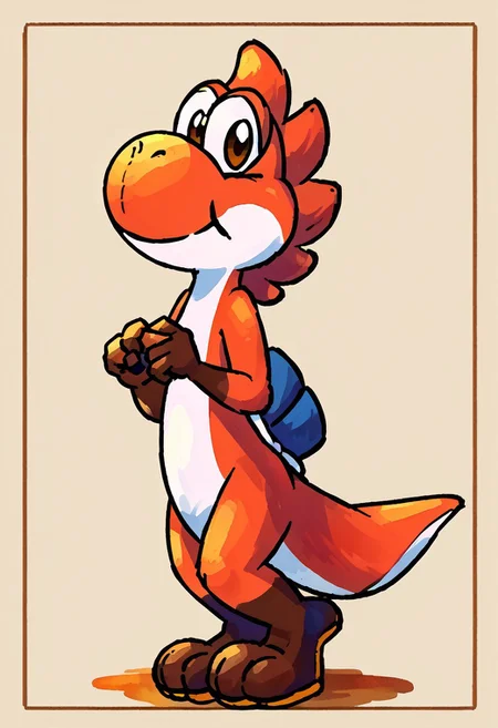 fleetFox, yoshi style form, 2d, yistyle, clean, no blur, watercolor, painting, solo
