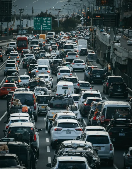 <lora:City_Worlds_01_v1_Roads_flux:1> realistic photo of citybkg, traffic jam, tunnel, cars, too many,