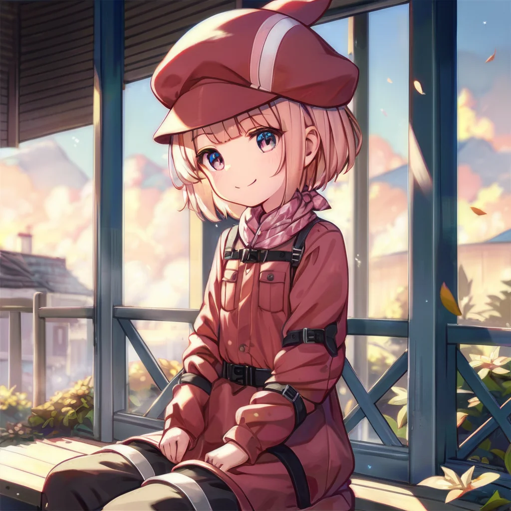 score_9, score_8_up, score_7_up, score_6_up, score_5_up, score_4_up, source_anime, GGO-Llenn, smile, sitting