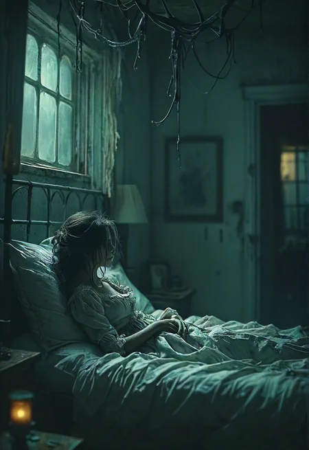 a dream in a nightmare never ending, dark,  <lora:- SDXL - AI-Breaker_V3.5:0.8>