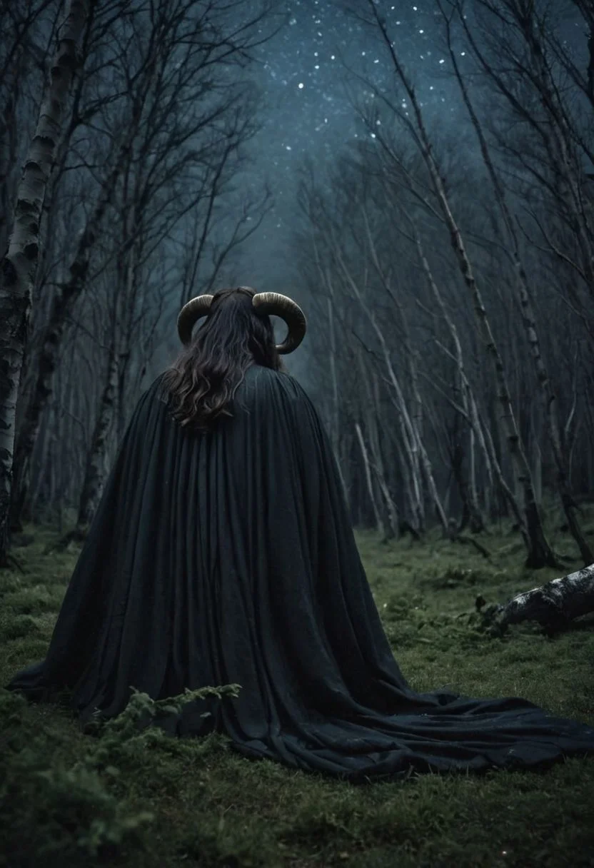 Within a haunting birch forest, under the shroud of a pitch-black night, an unsettling scene unfolds. A mythical Taurus, embodying ancient malevolence, emerges, while a Phoenician princess, draped in dystopian baroque, stands ensnared in sinister intent. Capture the eerie convergence in a single frame a tale of forgotten darkness and desolate destiny.
, his form illuminated solely by the faint glow of the Milky Way above, hwr hair swaying gently in the whispering wind.
Amidst the quietude of the night, their presence exudes a sense of ancestral strength and resilience. Behind them, the low-toned hues of the Milky Way cast a mesmerizing backdrop, a cosmic tapestry weaving tales of both past and future.
atmospheric haze, shrouded DARK Background, Film grain, cinematic film still, shallow depth of field, highly detailed, high budget, cinemascope, moody, epic, OverallDetail, gorgeous, 2000s vintage RAW photo, photorealistic, candid camera, color graded cinematic, eye catchlights, atmospheric lighting, skin pores, imperfections, natural, shallow dof,.