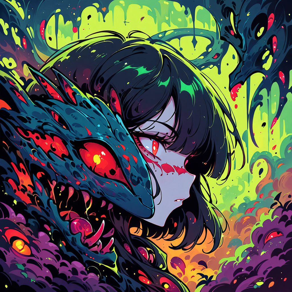 masterpiece,high resolution.
,alienworld, 
1girl,solo,close up,portrait,creature
, <lora:Alien_World-xl-8:0.6>,
