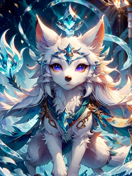 ral-dreamguardian, dream guardian [fire|ice|earth|water], [human|animal], [fox|wolf|animal|bird|dog|dragon] <lora:ral-dreamguardian-sdxl:1>