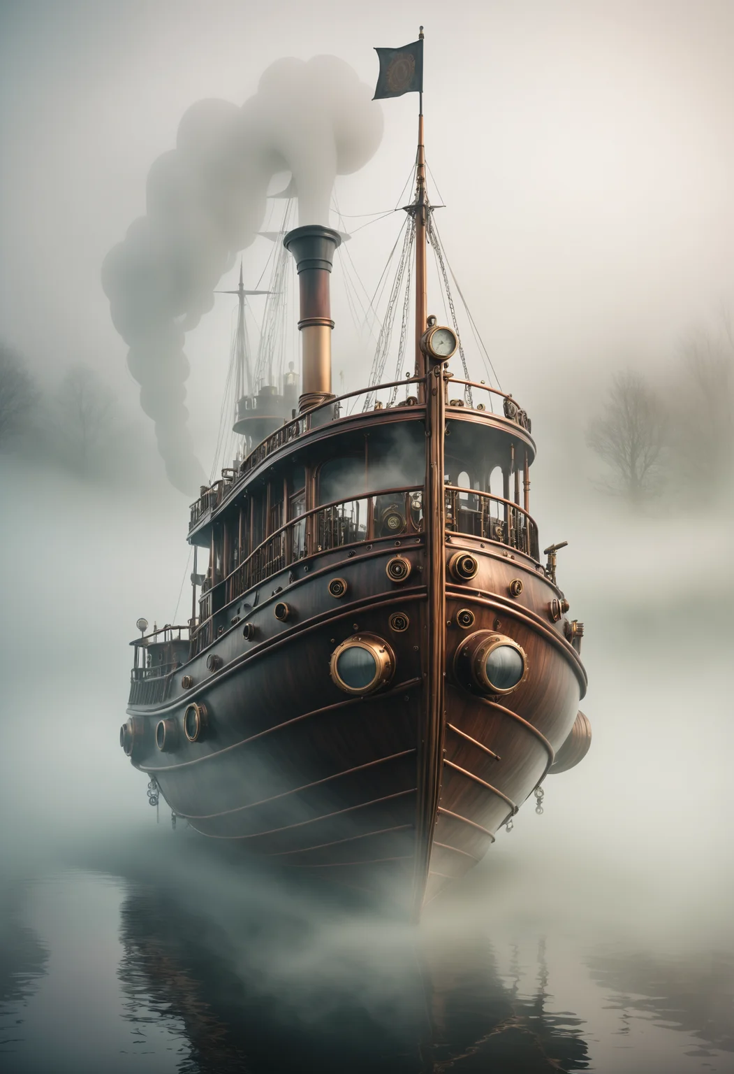 a steampunk boat coming out of the mist
<lora:dvr-smk-sdxl:1>