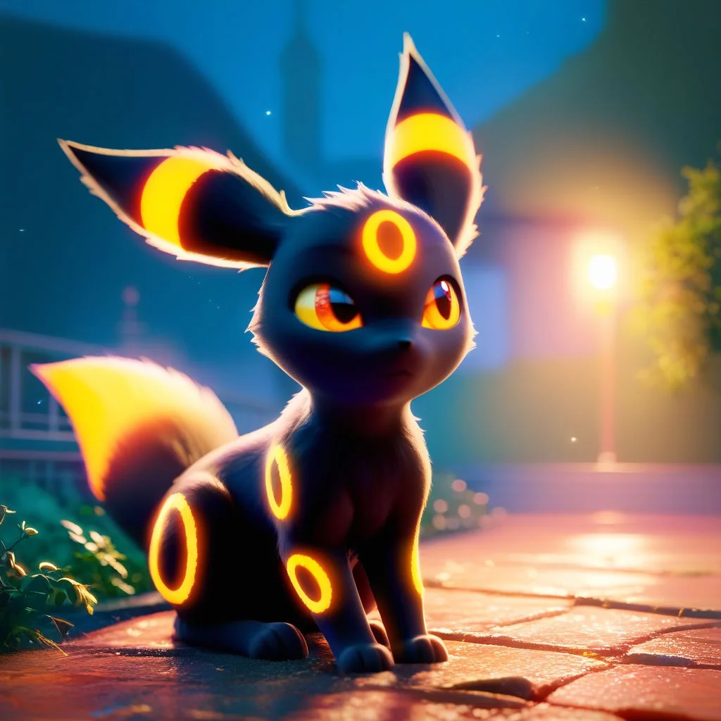 score_9, score_8_up, score_8,
BREAK,
umbreon, closed mouth, outdoors, sitting, night, blurry, yellow sclera, full body,,,
zPDXL,