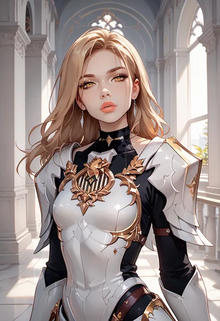 masterpiece,best quality, highly detailed, score_9, score_8_up, score_7_up, score_6_up, score_5_up, score_4_up, ((zPDXL3)), ((zPDXLxxx)), ((face focus)), (SuperQuality:1.0) ~ (SuperQuality:1.2), Expressiveh, highres, 1girl, kisara, blonde hair, long hair, yellow eyes, earrings, bodysuit, armored boots, breastplate, gloves, shoulder armor, adult lustful confident woman, petite, slender body, perky saggy natural breasts, full lips, bangs, sidelocks, straps, ((sexy)),
chinese magical sorceress, animated, swirling magic, wisps of magic, dancing pose, tight squeezed outfit, magical accessories, evoking motion, conveying motion, dynamic splash art