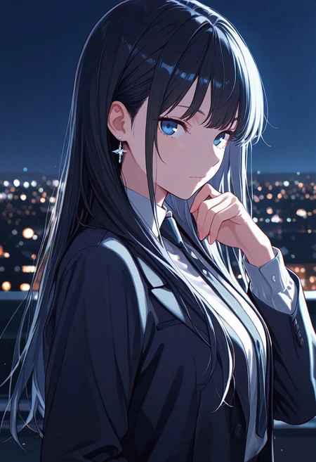 looking at viewer, 1girl, solo,
absolutely eye-catching, Masterpiece, best quality, ultra-detailed, CG, aesthetic, trending, score_9, score_8_up, newest, subtle texturing, depth of field, cinematic composition,
Detailed background, intricate cinematic background,