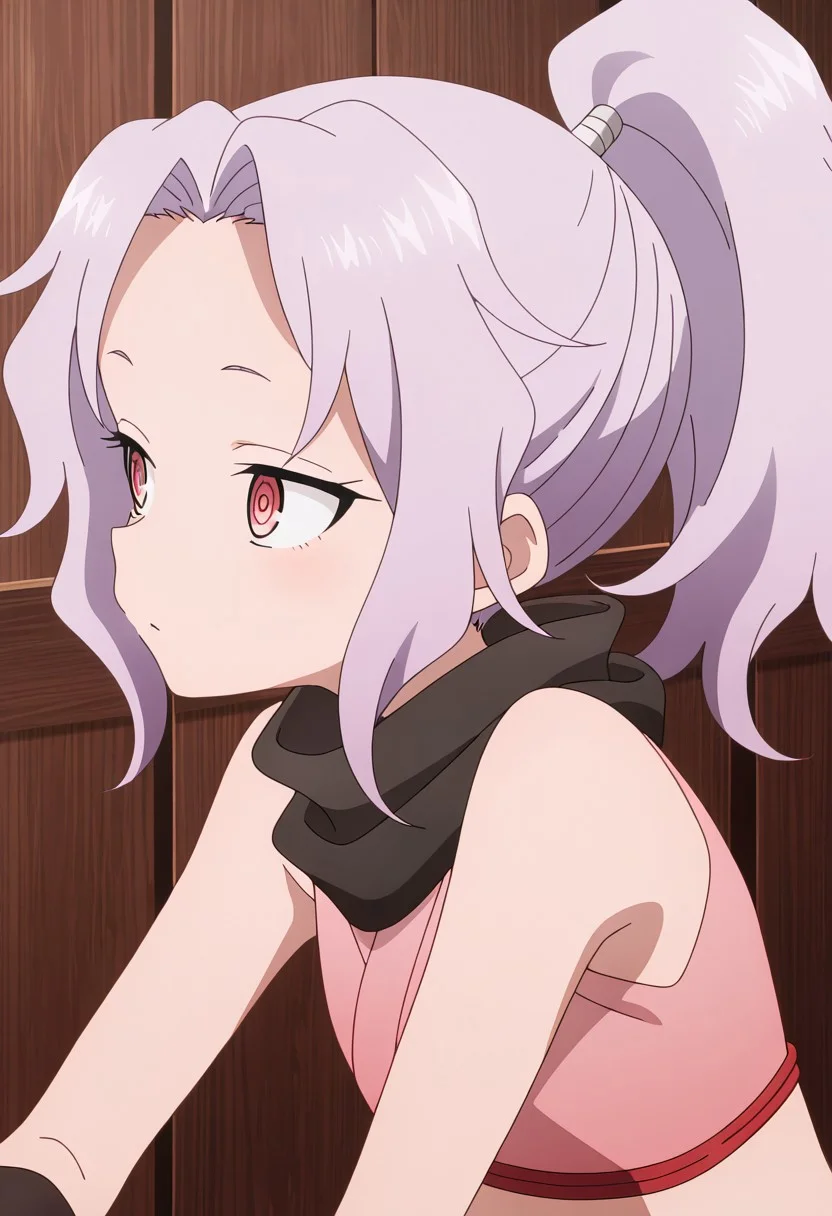 anime coloring, newest, masterpiece, Sazanka <lora:Kunoichi_Tsubaki_no_Mune_no_Uchi_-_Sazanka_-_illustrious:0.8>