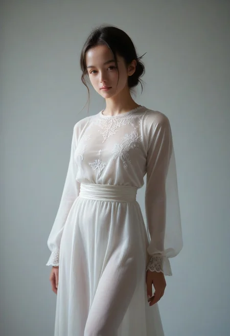 see-through_silhouette, white_dress,
,thora,japanese girl,
pureerosface_v1, thora,
score_9, score_8_up, score_7_up,high res ,masterpiece,best quality