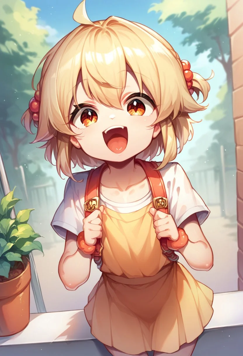 score_9,score_8_up,score_7_up, 1girl, petite, moli, open mouth
