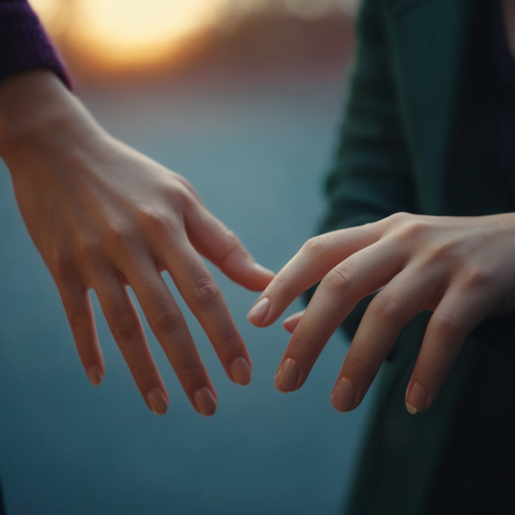 cinematic film still of <lora:perfect hands 2:1>
a woman's two separate hands are shown with their perfect fingers Perfect Hands, shallow depth of field, vignette, highly detailed, high budget, bokeh, cinemascope, moody, epic, gorgeous, film grain, grainy