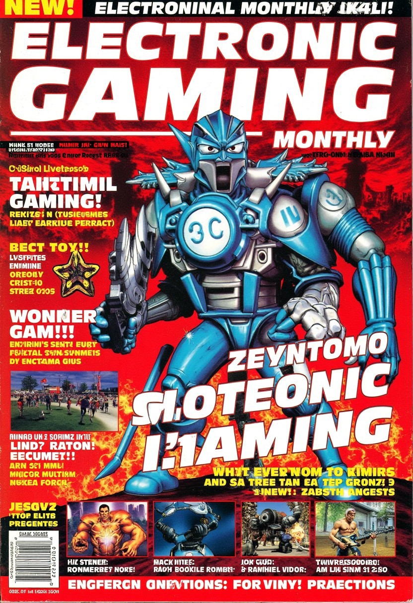 Cover of magazine "Electronic Gaming Monthly"