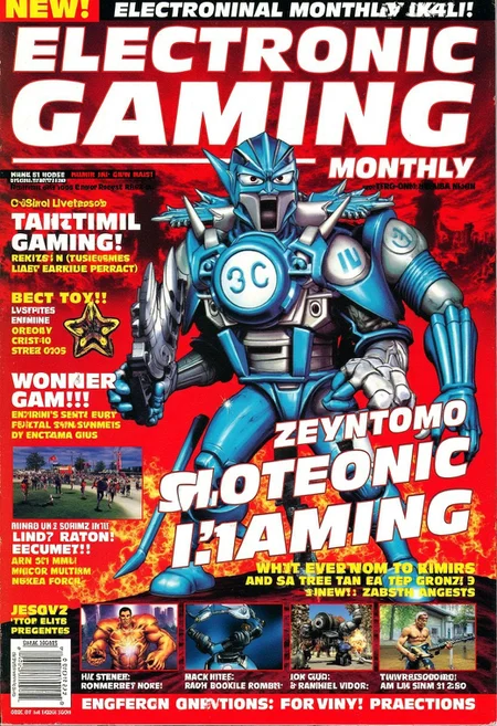 Cover of magazine "Electronic Gaming Monthly"