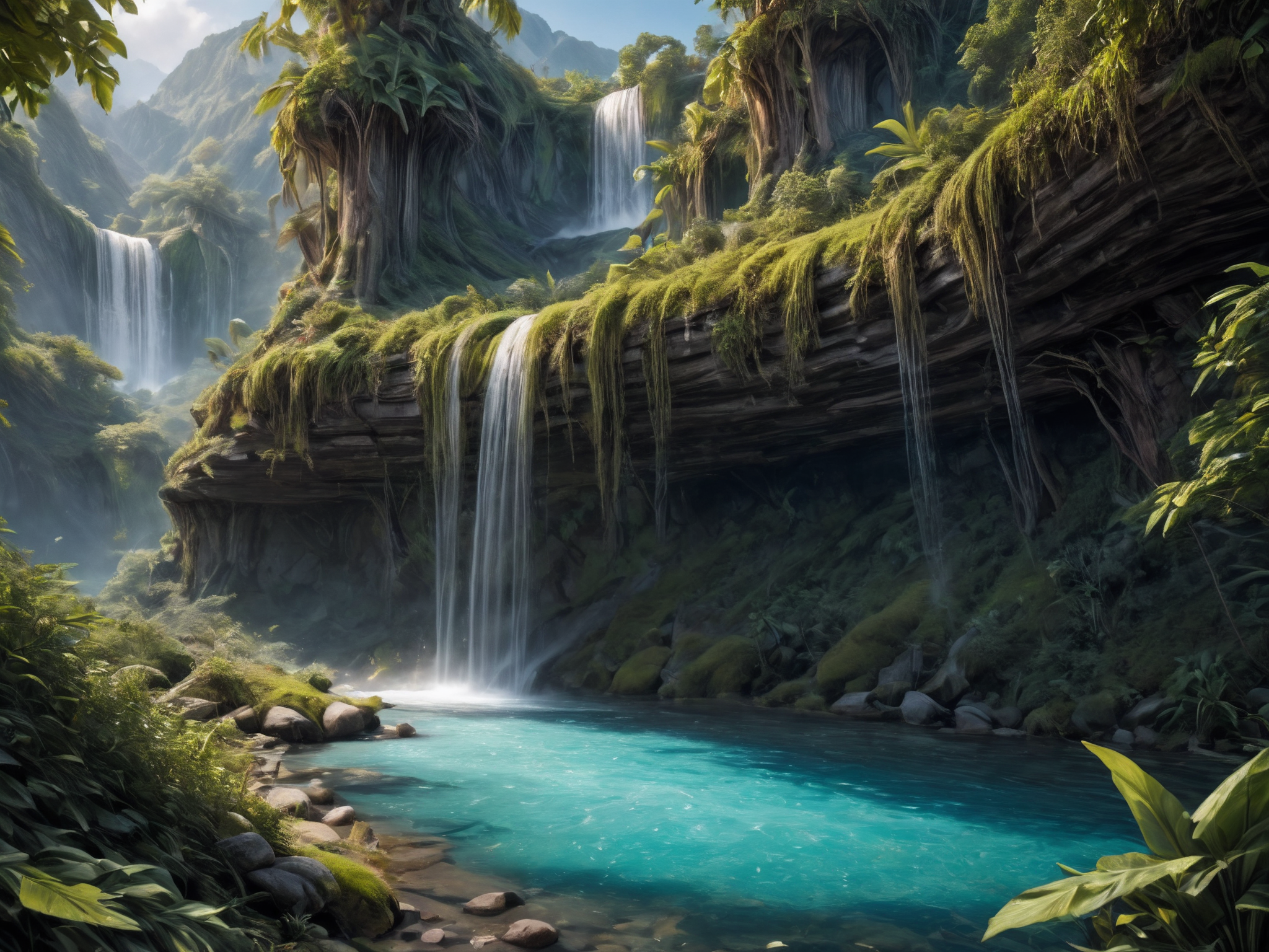 isometric style breathtaking, hyperrealistic, hyperdetailed, maximum fidelity, ultra high detail, ultra HD, Panavision Millennium DXL2 8k professional RAW photography druidic jungle serpent <lora:LoromXL_Druidic_Naturalism_v1:1>, luminous reflections, rtx on, subsurface scattering, dynamic hdr tone mapping, volumetric lighting, screenspace reflection, Physically-Based Rendering, Unity WÄtÄ environmental water . vibrant, beautiful, crisp, detailed, ultra detailed, intricate