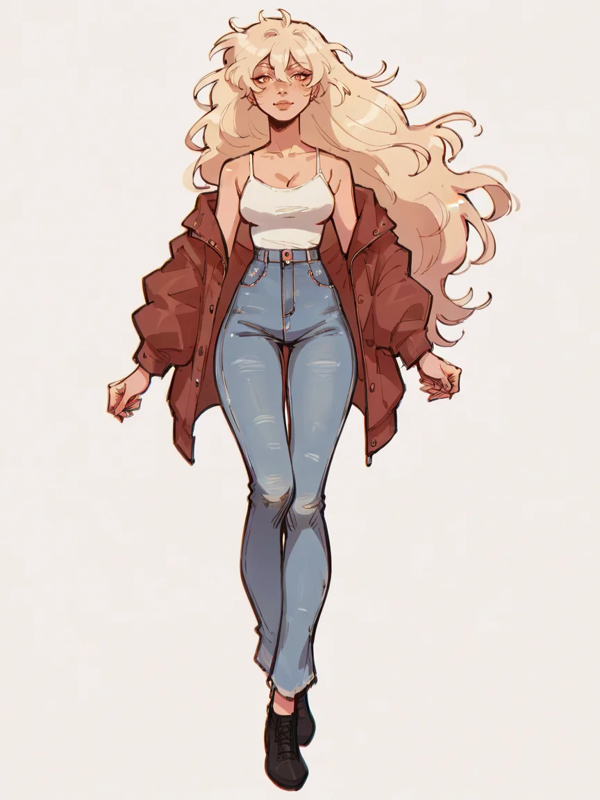 score_9, score_8_up, score_7_up, score_6_up, <lora:3mpr3ss3XLP:0.8> 3mpr3ss3, 1girl, long long hair, full body, jeans