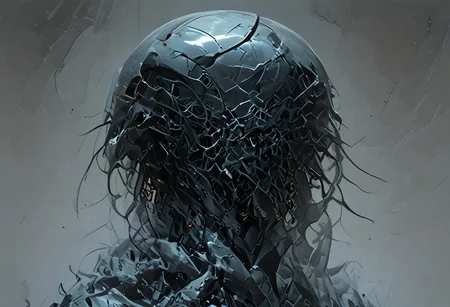 score_9, score_8_up, score_7_up, best quality, robot man, solo, mcnm, tactical helmet, teeth parts, yellow Streamlined tactical armor, armor made of snake scales, snake scales,
snake_hybrid, snake scale patterned, standing, complementary color background, mix of colors psychedelic background,SCLPT, sculpture style,realistic,snake_hybrid.marble skin,armor made of snake scales