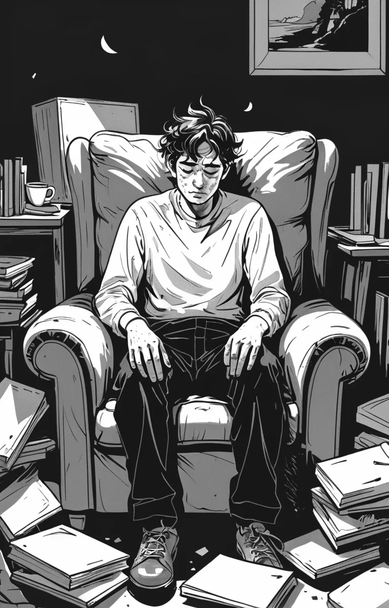 masterpiece,best quality,<lora:tbh373-sdxl:0.6>,illustration,style of exhausted people ,greyscale and white,comic portrait of noble man