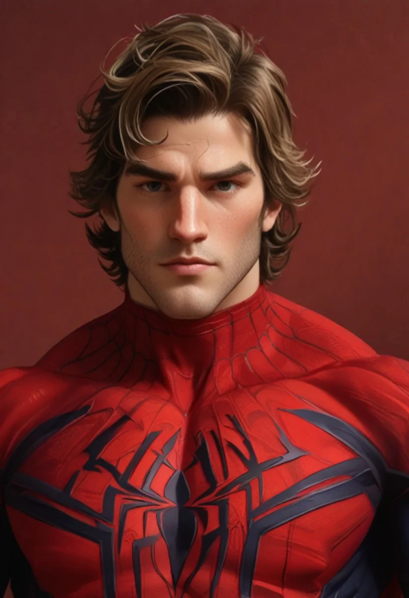 Brown hair
Unmasked spider-man
Torso upper body
Broad shoulders
Fit body
Tall long torso
bodysuit, default unmasked, default, muscular, pectorals, skin tight, red bodysuit, blue bodysuit, hair
Steve rogers
Comic
Ass
Beard facial hair
Comic
Cosmic