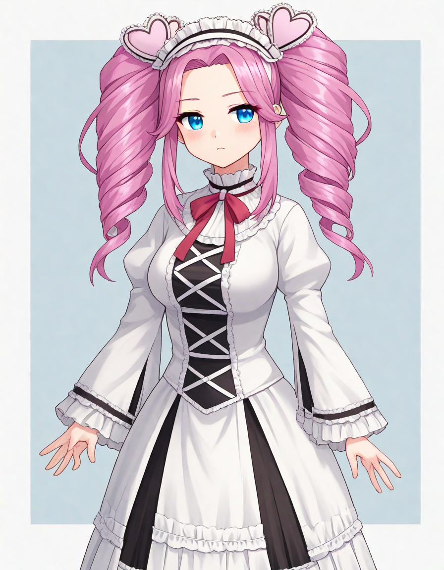 <lora:shikoku_metan_XL-pony-v1:1>shikoku metan,goth,, BREAK score_9, score_8_up, score_7_up, BREAK  source_anime, best quality, masterpiece, (clear eyes:1.2)<lora:Hyper-SDXL-4steps-lora:1>,   zPDXL, zPDXL2