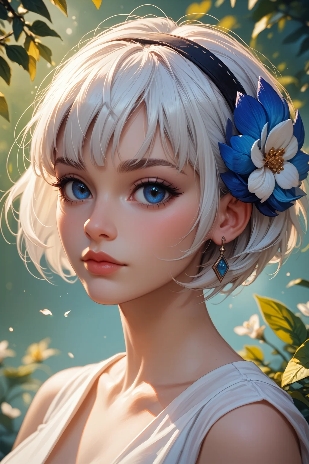 score_9, score_8_up, score_7_up,
<lora:OdinSphereGwendolyn:0.8>
OdinSphereGwendolyn, 1girl, white hair, short hair, blue eyes, hair ornament, looking at viewer, portrait
