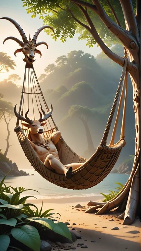 <lora:HornyfierPDXL:1>Hornyfier The hammock of dreams, (Masterpiece:1.3) (best quality:1.2) (high quality:1.1)