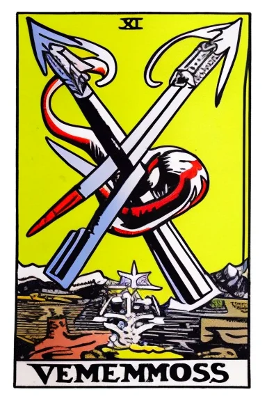 tarot card, the venomous arrow